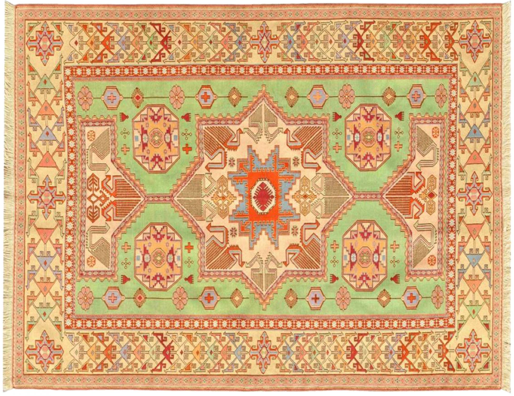 PERSIAN SILK KILIMS  <br/>196 x 130 cm