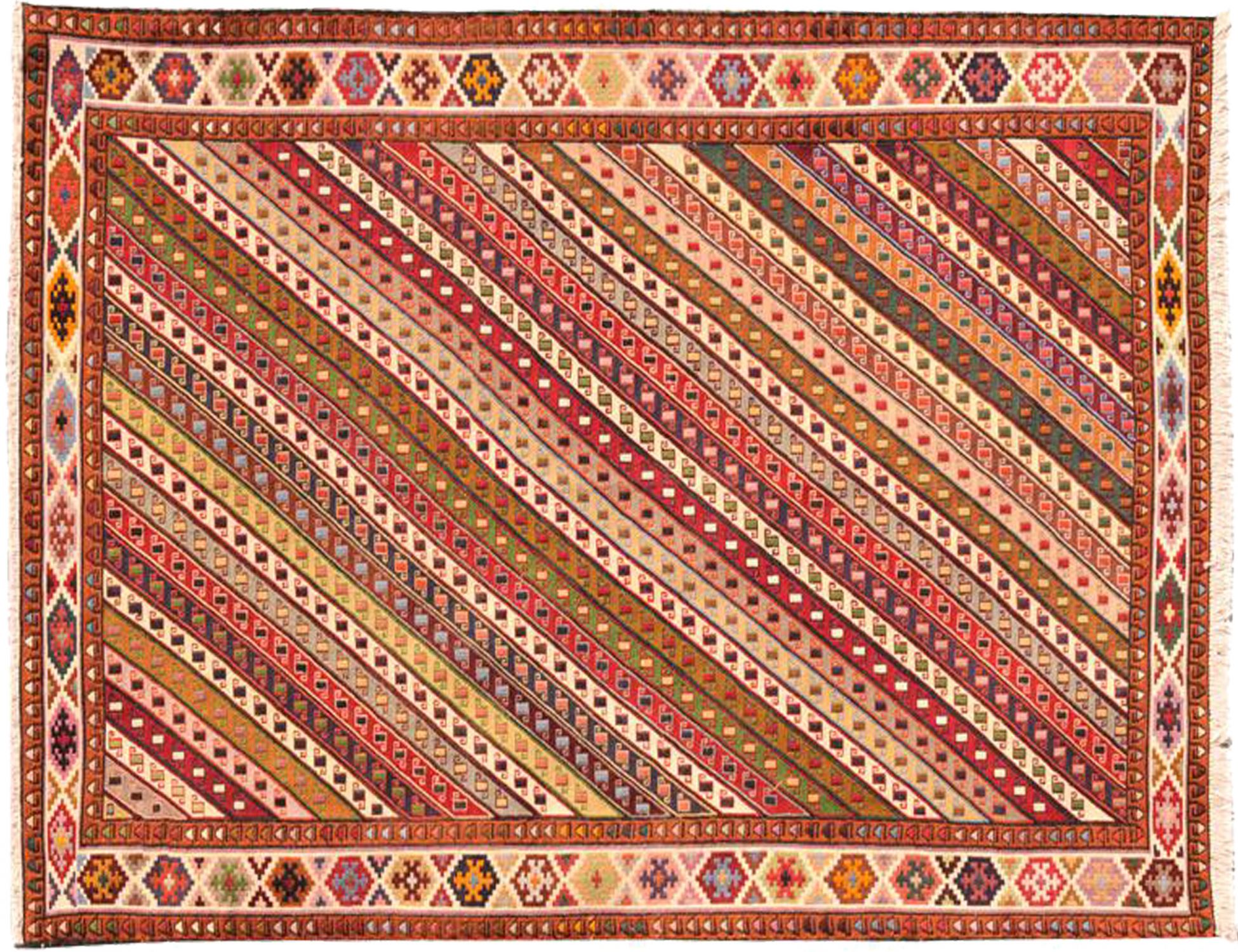 Περσικό Κιλίμι Μεταξωτό  <br/>204 x 115 cm